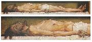 Hans holbein the younger The Body of the Dead Christ in the Tomb and a detail France oil painting artist